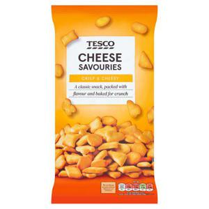 Tesco Cheese Savouries Snacks 250G