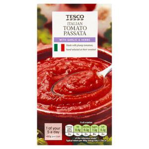 Tesco Garlic & Herb Passata 500G