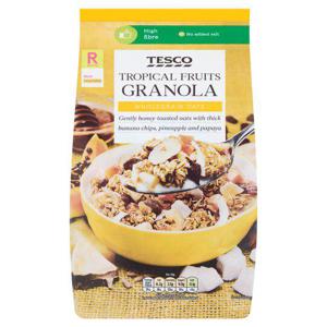 Tesco Tropical Fruits Granola 1Kg