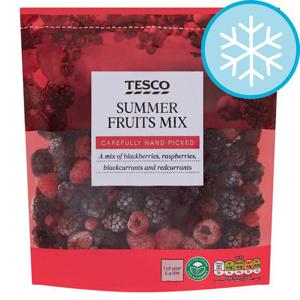 Tesco Frozen Summer Fruits Mix 500G