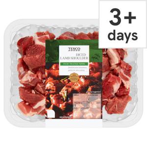 Tesco Diced Lamb Shoulder 300G