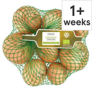 Tesco Organic Brown Onion 750G