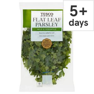 Tesco Flat Leaf Parsley 100G