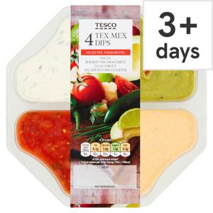 Tesco Tex Mex Multipack Dips 428G