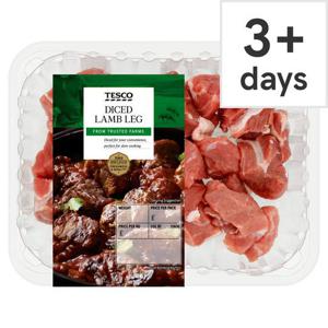 Tesco Lamb Diced Leg 300G