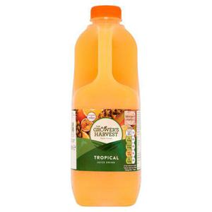 Growers Harvest Tropical Juice Drink 2L