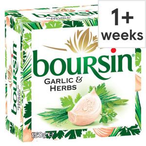 Boursin Full Fat Soft Cheese Garlic Herb 150G