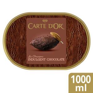 Carte D'or Indulgent Chocolate Ice Cream 1000Ml