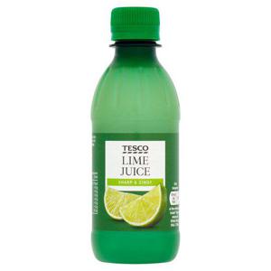 Tesco Ingredient Lime Juice 250Ml