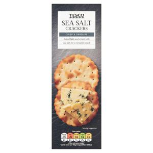 Tesco Sea Salt Crackers 185G