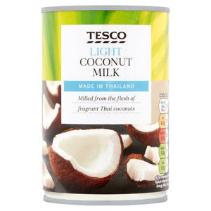 Tesco Light Coconut Milk 400Ml