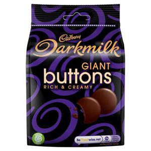 Cadbury Darkmilk Giant Buttons 105G