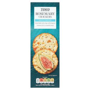 Tesco Rosemary Cracker 185G