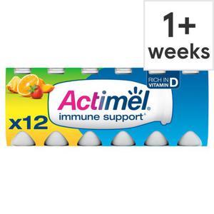 Danone Actimel Multifruit Drink 12X100g