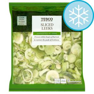 Tesco Sliced Leeks 700G