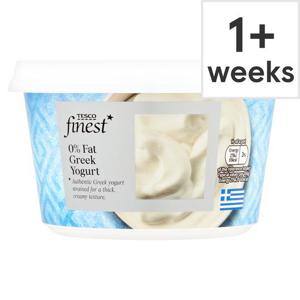 Tesco Finest 0% Fat Greek Yogurt 500G