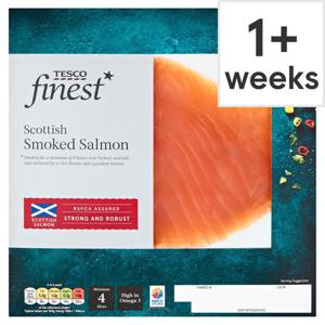 Tesco Finest Scottish Smoked Salmon 120G