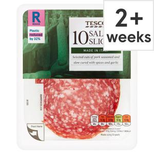 Tesco 10 Salami Slices 100G