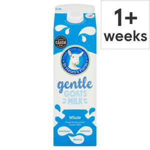 St Helen's Fresh Whole Goats Milk 1L