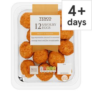 Tesco 12 Mini Savoury Eggs 216G