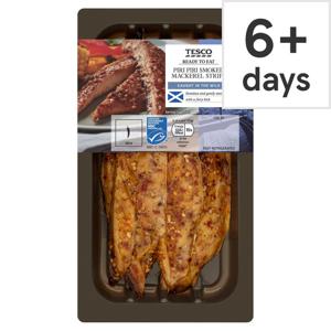 Tesco Piri Piri Smoked Mackerel Strips 200G