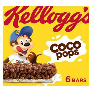 Kellogg's Coco Pops Cereal Bar 6 X 20G