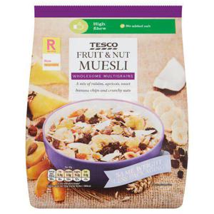 Tesco Fruit Nut Muesli 750G