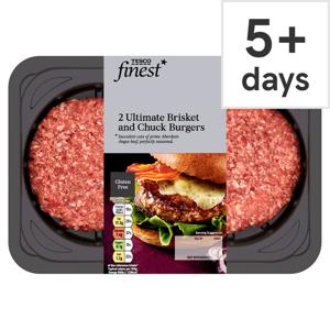 Tesco Finest Chuck & Brisket Burger 340G