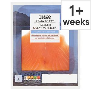 Tesco Smoked Salmon 60G