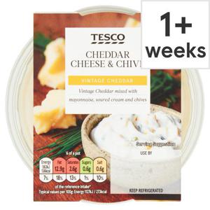 Tesco Cheese & Chive Dip 200G