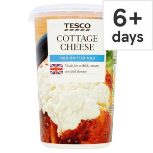 Tesco Natural Cottage Cheese Fat 600G