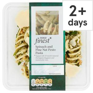 Tesco Finest Spinach Pinenut Pasta 215G