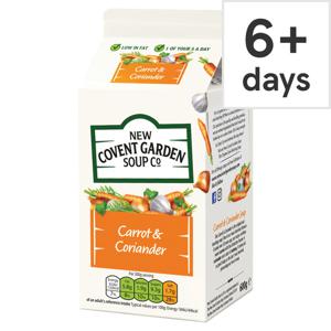 New Covent Garden Fresh Carrot & Coriander Soup 600G