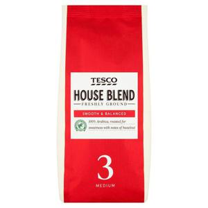 Tesco House Roast & Ground Coffee 227G