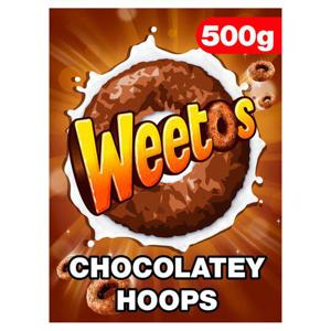 Weetabix Chocolate Weetos Cereal 500G