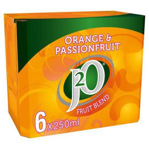 J20 Orange & Passion Fruit Cans 6 X 250Ml