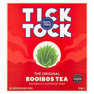 Tick Tock Rooibos Tea 80 Tea Bags 180G