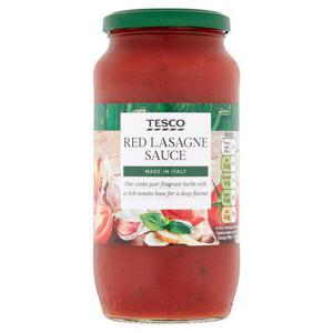 Tesco Red Lasagne Sauce 500G