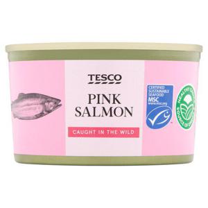 Tesco Wild Pacific Pink Salmon 212G