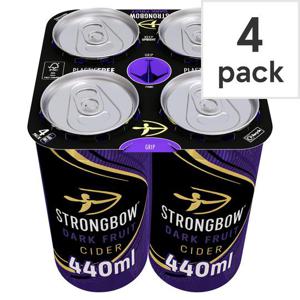 Strongbow Dark Fruit Cider 4X440ml Can