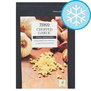 Tesco Chopped Garlic 100G