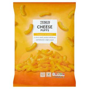 Tesco Cheese Puff Snacks 150G