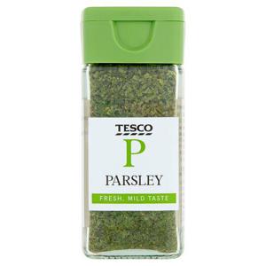 Tesco Dried Parsley 11G Jar