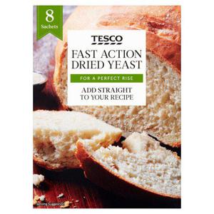 Tesco Dried Yeast 56G