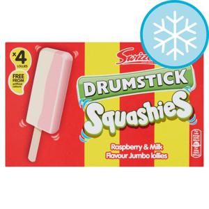 Drumstick Squashies Lollies 4 X 70Ml