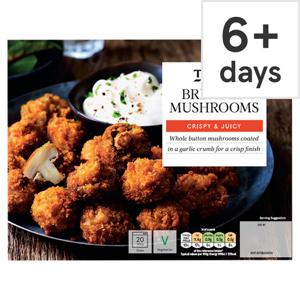 Tesco Crispy Breaded Mushrooms 400G