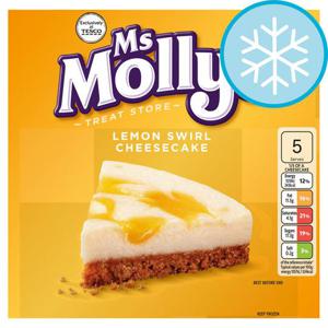 Ms Molly's Lemon Swirl Cheesecake 375G