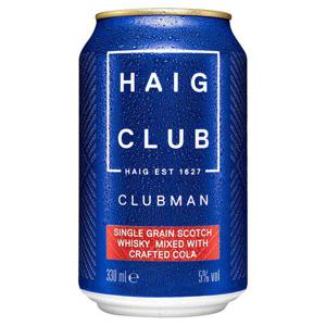 Haig Club Clubman & Cola 330Ml