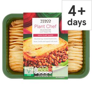 Tesco Plant Chef Mushroom Cottage Pie 450G