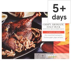 Tesco Crispy Aromatic Half Duck 510G